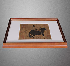 鼎城书画装裱配框服务案例